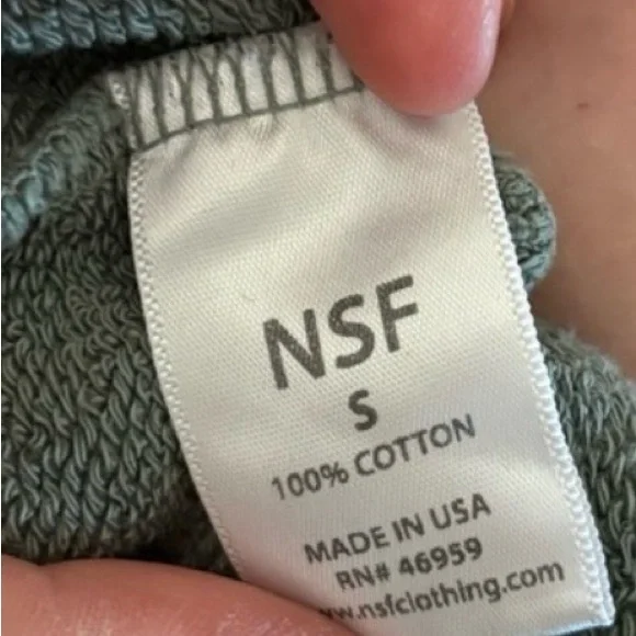 NSF sweatshirt size small - Picture 4 of 4